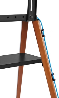 Подставка для телевизора Cactus CS-ST3645BKWN черный/орех 43"-65" макс.40кг напольный - купить недорого с доставкой в интернет-магазине