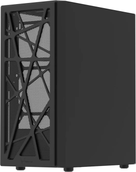 Корпус Formula Mana V2 черный без БП ATX 9x120mm 1x140mm 1xUSB2.0 1xUSB3.0 bott PSU - купить недорого с доставкой в интернет-магазине