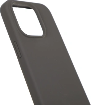 Чехол (клип-кейс) Deppa для Apple iPhone 15 Pro Liquid Silicone with MagSafe серый - купить недорого с доставкой в интернет-магазине