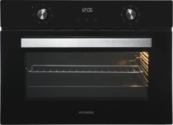 Духовой шкаф Электрический Hyundai HEO 64512 BG черный - купить недорого с доставкой в интернет-магазине