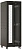 Шкаф серверный Hyperline (TTBR-3761-DD-RAL9004) напольный 37U 600x1000мм пер.дв.перфор.2ств. задн.дв.перфор.2-хст. направл.под закл.гайки 1000кг черный 910мм 1833мм IP20 сталь