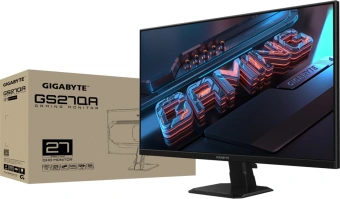 Монитор Gigabyte 27" GS27QA черный IPS LED 16:9 HDMI матовая 1000:1 300cd 178гр/178гр 2560x1440 180Hz DP Quad 2K (1440p) 5.26кг - купить недорого с доставкой в интернет-магазине
