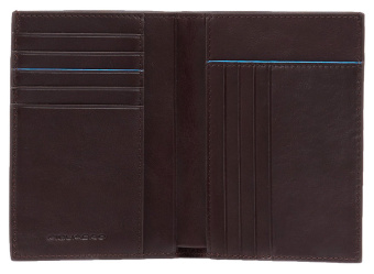Кошелек мужской Piquadro Blue Square Revamp PU1393B2VR/MO коричневый натур.кожа - купить недорого с доставкой в интернет-магазине