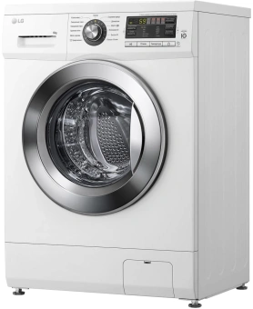 Стиральная машина LG F1096ND3 класс: A загр.фронтальная макс.:6кг белый инвертор - купить недорого с доставкой в интернет-магазине