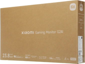 Монитор Xiaomi 23.8" G24i 2026 черный IPS LED 16:9 HDMI матовая 1000:1 400cd 178гр/178гр 1920x1080 200Hz FreeSync Premium DP FHD 3кг - купить недорого с доставкой в интернет-магазине