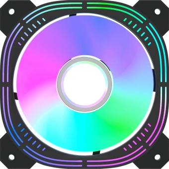 Вентилятор для корпуса Formula Nulight 12BK ARPW Reverse ARGB 120х120x25 черный 4-pin 27.34дБ (NULIGHT 12BK ARPW REVERSE) Ret - купить недорого с доставкой в интернет-магазине