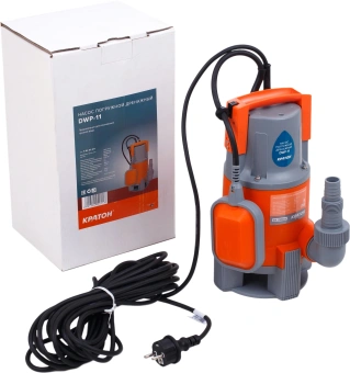 Насос дренажный Кратон DWP-11 400Вт 7500л/час центробежный (5 04 02 011) - купить недорого с доставкой в интернет-магазине