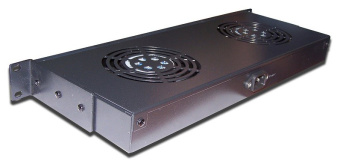 Блок вентиляторов Lanmaster (TWT-CBB-FANB2-RACK-T) 2 вент. (упак.:1шт) - купить недорого с доставкой в интернет-магазине