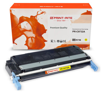 Картридж лазерный Print-Rite TRH216YPU1J PR-C9732A C9732A желтый (13000стр.) для HP CLJ 5500/5550 - купить недорого с доставкой в интернет-магазине