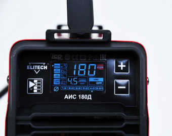 Сварочный аппарат Elitech АИС 180Д (E1703.012.00) инвертор MMA DC/TIG DC 5.4кВт - купить недорого с доставкой в интернет-магазине