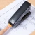 Степлер настольный Deli E0371S BLACK E0371S Exceed 24/6 24/8 26/6 26/8 (55листов) снижение усилия плоский подгиб скобы черный 50скоб металл/пластик коробка - купить недорого с доставкой в интернет-магазине