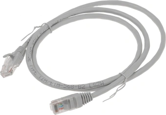 Патч-корд Premier 5-970 1.0 UTP 4 пары cat.5E CCA molded 1м серый RJ-45 (m)-RJ-45 (m) - купить недорого с доставкой в интернет-магазине