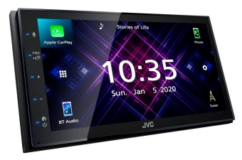 Автомагнитола JVC KW-M560BT 2DIN 4x50Вт v4.2 6.8" RDS - купить недорого с доставкой в интернет-магазине