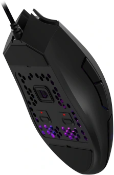 Мышь A4Tech Bloody L65 Max черный/фиолетовый оптическая 12000dpi USB 6but (L65 MAX/HONEYCOMB) - купить недорого с доставкой в интернет-магазине