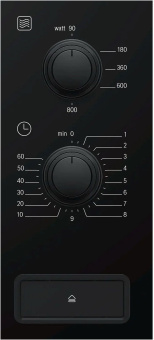 Микроволновая печь Bosch BFL520MB0 20л. 800Вт черный (встраиваемая) - купить недорого с доставкой в интернет-магазине