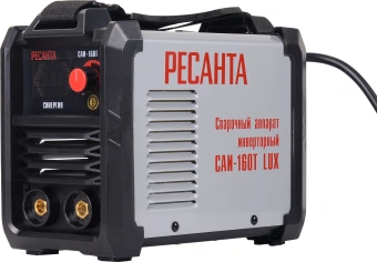 Сварочный аппарат Ресанта САИ-160Т LUX инвертор ММА DC 6.5кВт - купить недорого с доставкой в интернет-магазине