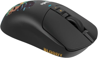 Мышь A4Tech Bloody R72 Ultra Duo Renegade черный оптическая 20000dpi беспров. USB/USB-C 7but - купить недорого с доставкой в интернет-магазине