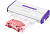 Вакуумный упаковщик Kitfort КТ-1514-1 175Вт белый/фиолетовый