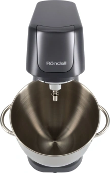 Миксер планетарный Rondell RDE-PM450 2000Вт титановое серебро - купить недорого с доставкой в интернет-магазине