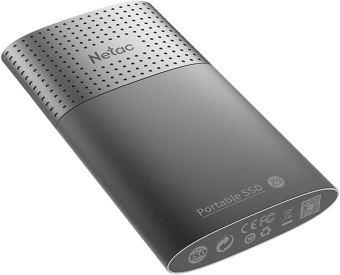 Накопитель SSD Netac USB-C 128GB NT01Z9-128G-32BK Z9 1.8&quot; черный - купить недорого с доставкой в интернет-магазине
