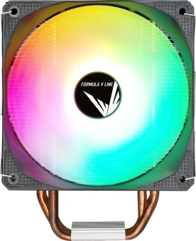 Устройство охлаждения(кулер) Formula Ice Burg Plus ARPW 4P ARGB Soc-AM5/AM4/1151/1200/1700 черный 4-pin 17-34dB Al+Cu 200W Ret - купить недорого с доставкой в интернет-магазине