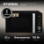 Микроволновая Печь Hyundai HYM-D3001 20л. 700Вт черный/хром - купить недорого с доставкой в интернет-магазине