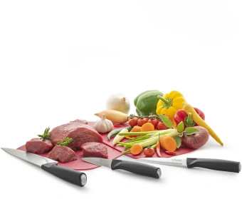 Набор ножей кухон. Rondell Trumpf RD-1357 компл.:5предм. разд.дос. бордовый блистер - купить недорого с доставкой в интернет-магазине