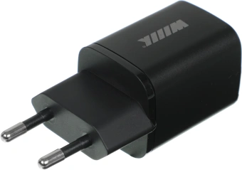 Сетевое зар./устр. Wiiix UNNK-4-2-24QCPD-FAST 15W 2.4A (PD+QC) USB-A универсальное черный - купить недорого с доставкой в интернет-магазине