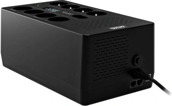 Источник бесперебойного питания Powercom Fly FLY1050EU 630Вт 1050ВА черный - купить недорого с доставкой в интернет-магазине