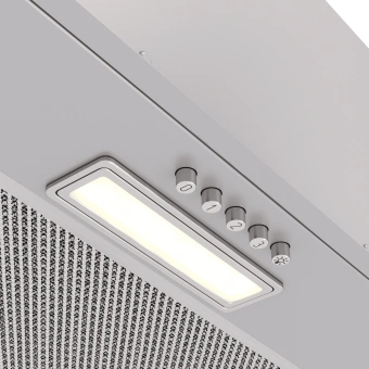 Вытяжка встраиваемая Elikor 60П-500-К3Д хром управление: кнопочное (1 мотор) - купить недорого с доставкой в интернет-магазине