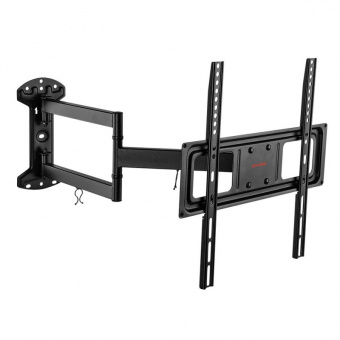 Кронштейн для телевизора Arm Media LCD-415 черный 24"-55" макс.35кг настенный поворотно-выдвижной и наклонный - купить недорого с доставкой в интернет-магазине