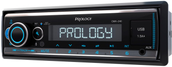 Автомагнитола Prology CMX-240 1DIN 4x55Вт v4.2 AUX 3 ПДУ (PRCMX240) - купить недорого с доставкой в интернет-магазине