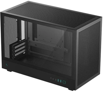 Корпус Deepcool CH260 черный без БП mATX 6x120mm 2x140mm 2xUSB3.0 bott PSU - купить недорого с доставкой в интернет-магазине