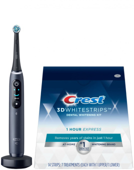 Зубная щетка электрическая Oral-B Vitality iO Series 8 черный - купить недорого с доставкой в интернет-магазине