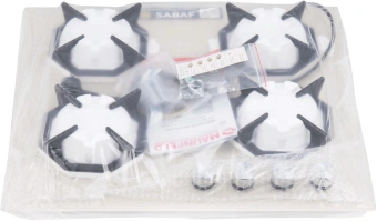 Газовая варочная поверхность Maunfeld EGHG.64.23CBG/G бежевый - купить недорого с доставкой в интернет-магазине