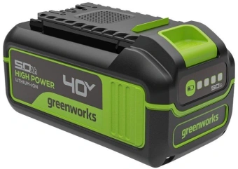 Батарея аккумуляторная Greenworks High Power G40HP5 40В 5Ач Li-Ion (2958607) - купить недорого с доставкой в интернет-магазине