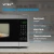 Микроволновая Печь Vitek VT-MW1023 23л. 900Вт серебристый/нержавеющая сталь - купить недорого с доставкой в интернет-магазине