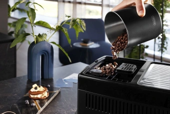 Кофемашина Delonghi Dinamica Plus ECAM380.95.TB 1450Вт черный/серый - купить недорого с доставкой в интернет-магазине