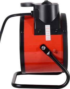 Тепловая пушка электрическая Ресанта ТЭПК-3000K 3000Вт красный - купить недорого с доставкой в интернет-магазине