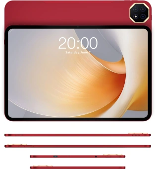 Планшет Teclast T65Plus G99 (2.2) 8C RAM8Gb ROM128Gb 13.4" IPS 1920x1200 4G Android 15 красный 13Mpix 8Mpix BT WiFi microSD 1Tb 10000mAh 32hr - купить недорого с доставкой в интернет-магазине