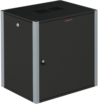 Шкаф коммутационный Sysmatrix (WP 6409.920 ) настенный 9U 600x450мм пер.дв.металл 2 бок.пан. 60кг черный 300мм 17кг 450мм IP20 металл - купить недорого с доставкой в интернет-магазине