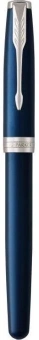 Ручка роллер Parker Sonnet Core T539 (1931535) LaqBlue CT F черн. черн. подар.кор. - купить недорого с доставкой в интернет-магазине