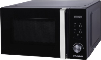 Микроволновая Печь Hyundai HYM-D3001 20л. 700Вт черный/хром - купить недорого с доставкой в интернет-магазине