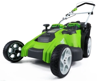 Газонокосилка роторная Greenworks G40LM49DB (2500207) - купить недорого с доставкой в интернет-магазине