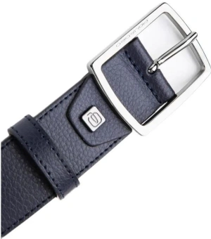 Ремень мужской Piquadro Modus CU6744MOS/BLU 125х3.5см синий натур.кожа - купить недорого с доставкой в интернет-магазине