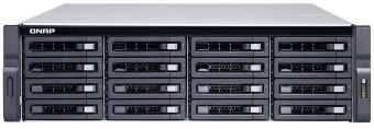 Сетевое хранилище NAS Qnap TS-1673AU-RP-16G 16-bay стоечный Ryzen V1500B - купить недорого с доставкой в интернет-магазине