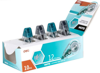 Лента коррект. Deli Mute EH360 12мx5мм ассорти корпус блистер - купить недорого с доставкой в интернет-магазине
