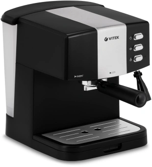Кофеварка рожковая Vitek VT-1523 850Вт - купить недорого с доставкой в интернет-магазине