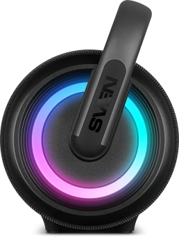 Колонка порт. Sven PS-395 черный/черный 80W 2.0 BT/3.5Jack 4800mAh (SV-022815) - купить недорого с доставкой в интернет-магазине