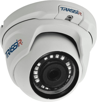 Камера видеонаблюдения IP Trassir TR-D4S5 v2 2.8-2.8мм цв. корп.:белый - купить недорого с доставкой в интернет-магазине